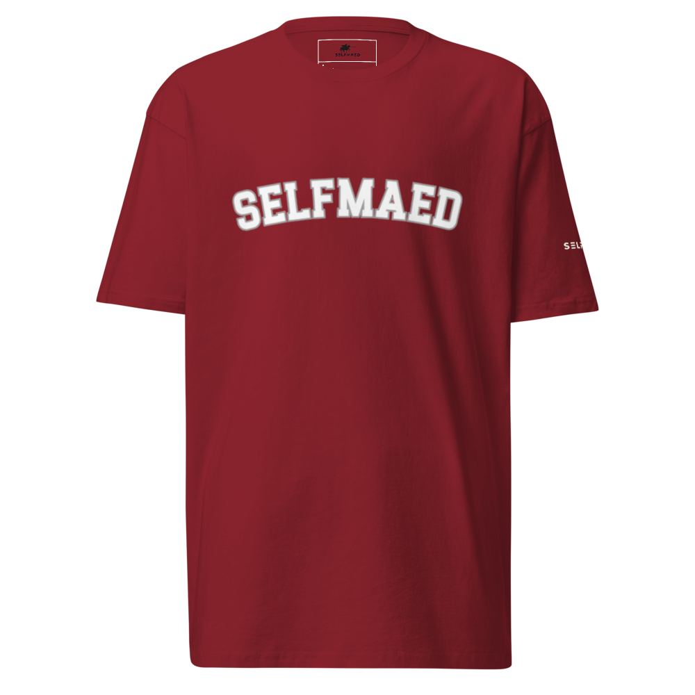 Selfmaed Maroon Essential Tee