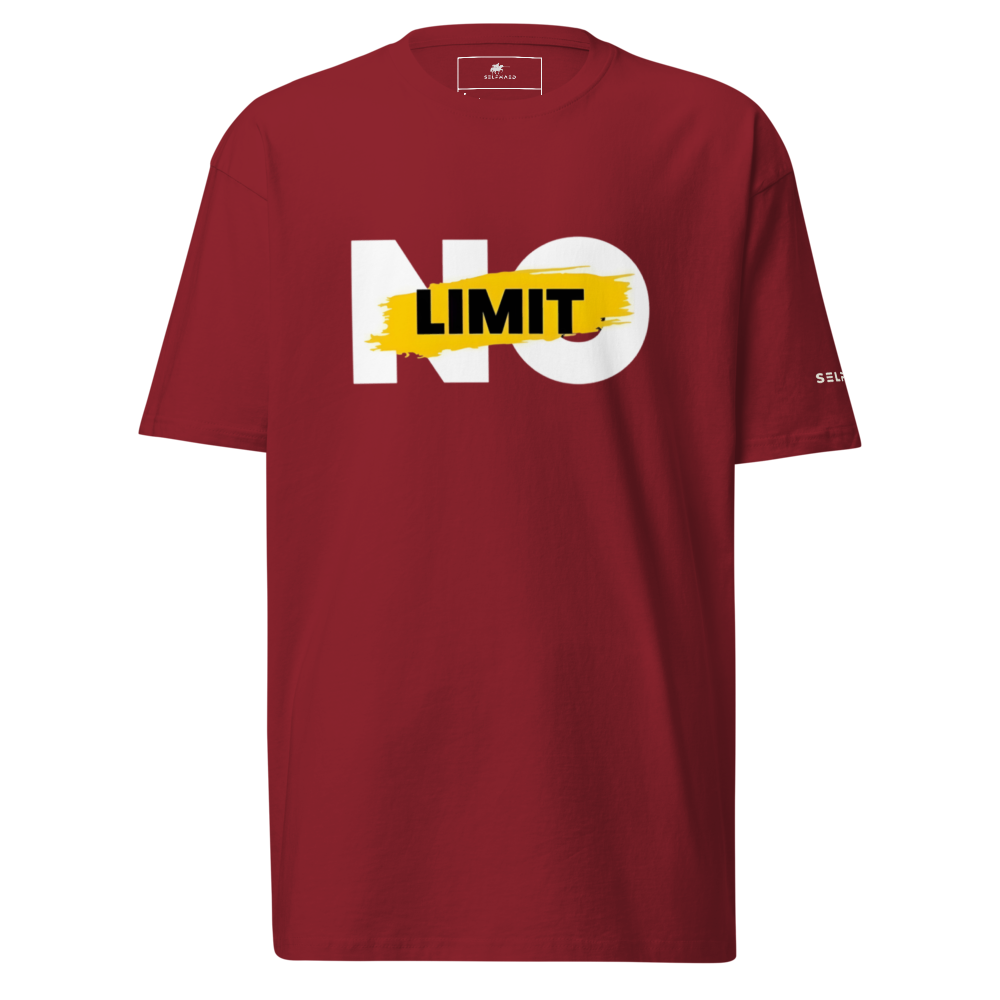 Maroon No Limit Tee