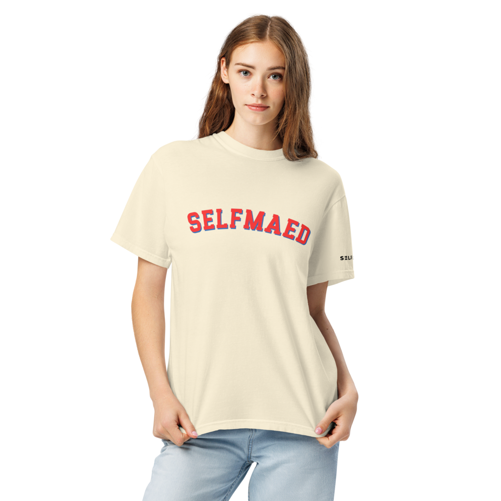 Selfmaed Beige Essential Tee