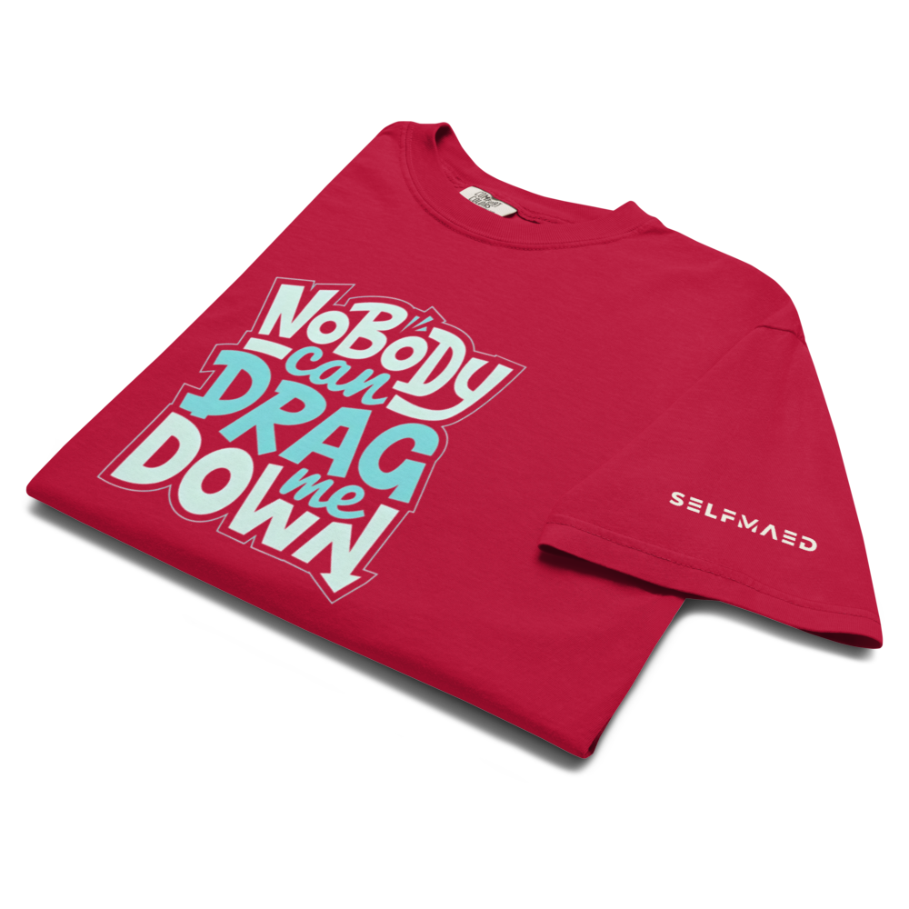 Red Drag Down Tee