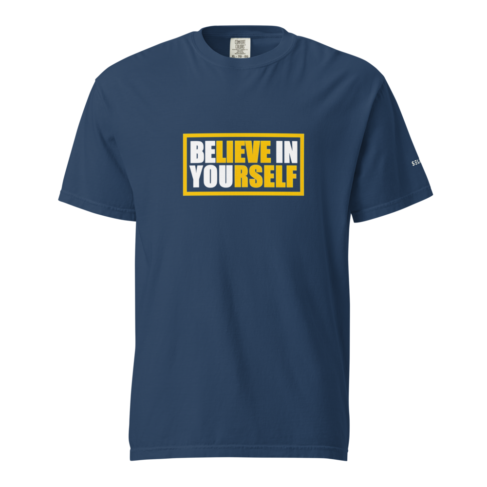Navy Believe in You Tee