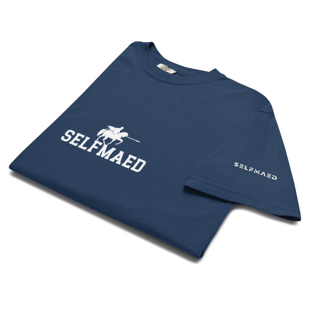 Selfmaed Navy Premium Tee