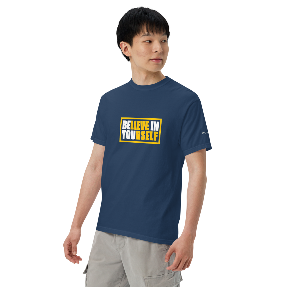 Navy Believe in You Tee