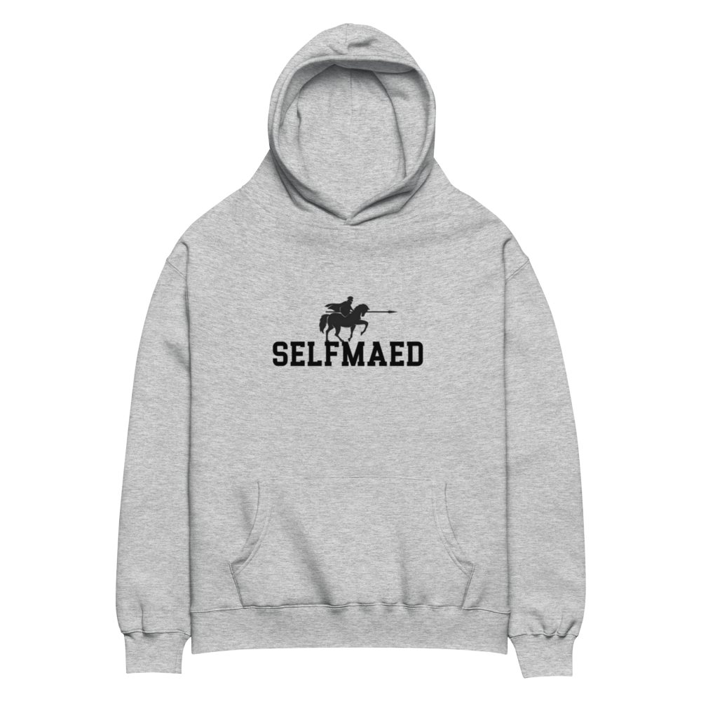Selfmaed Gray Premium Hoodie