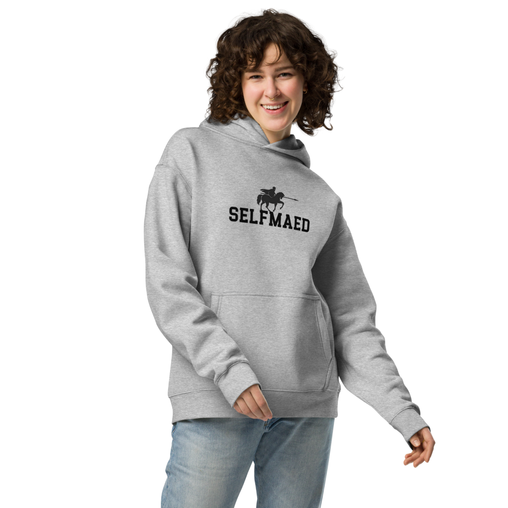 Selfmaed Gray Premium Hoodie