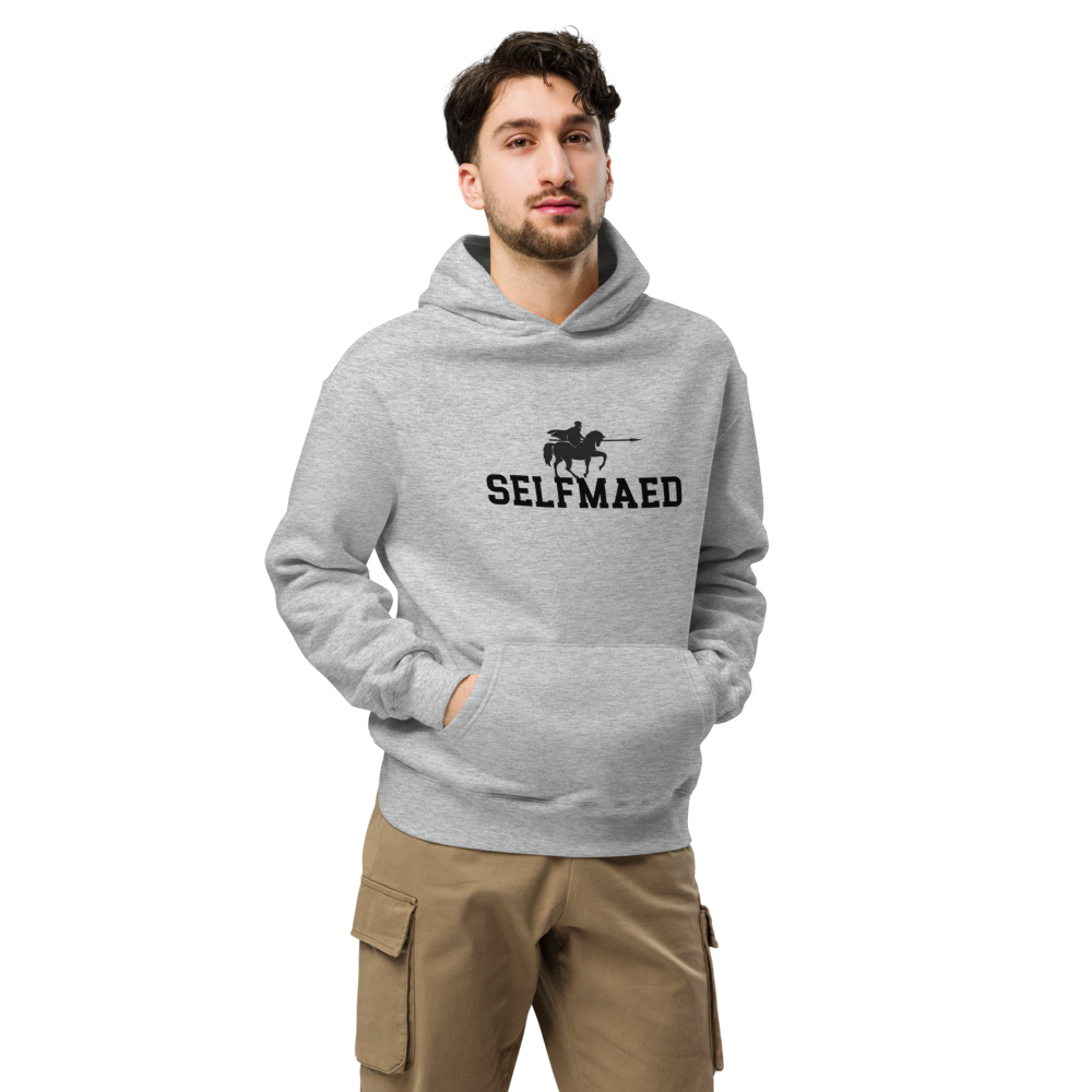Selfmaed Gray Premium Hoodie
