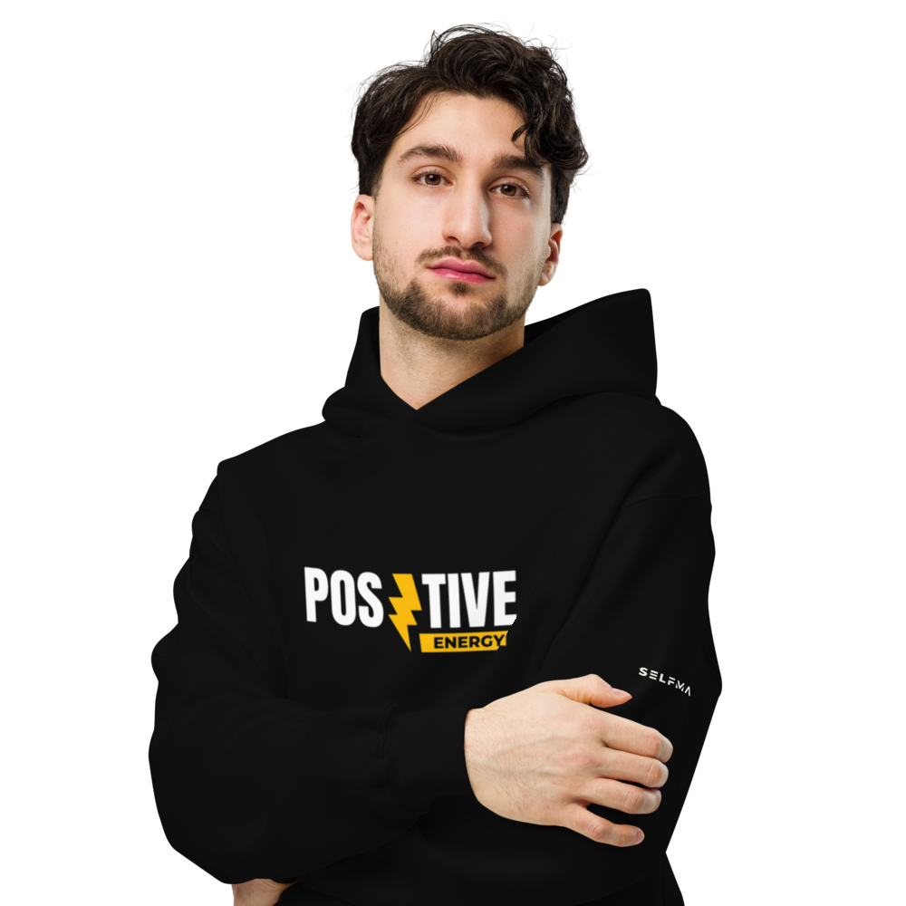 Black Positive Energy Hoodie