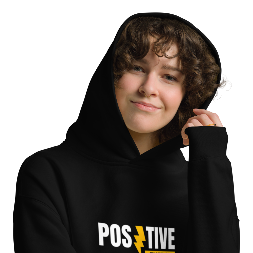 Black Positive Energy Hoodie
