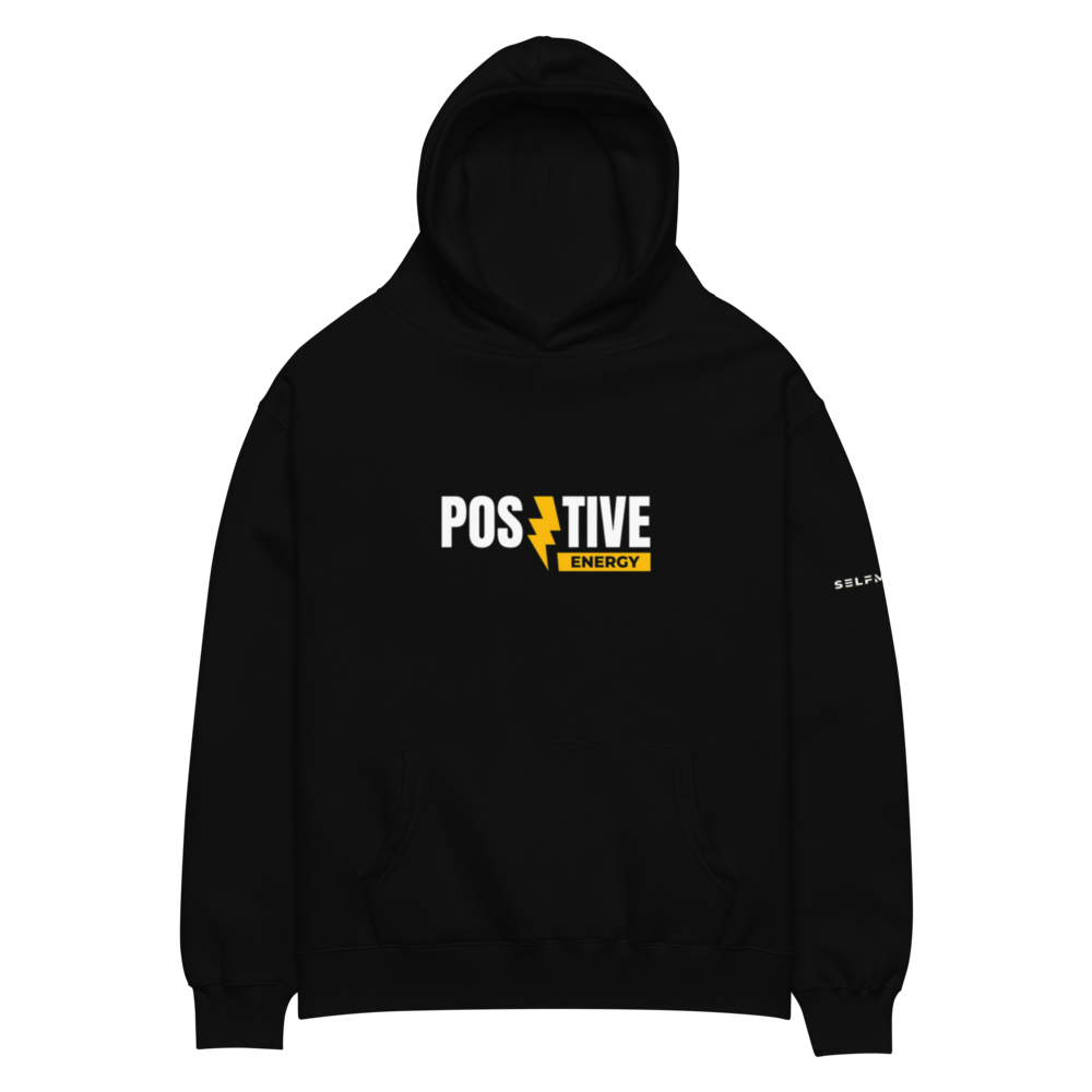 Black Positive Energy Hoodie