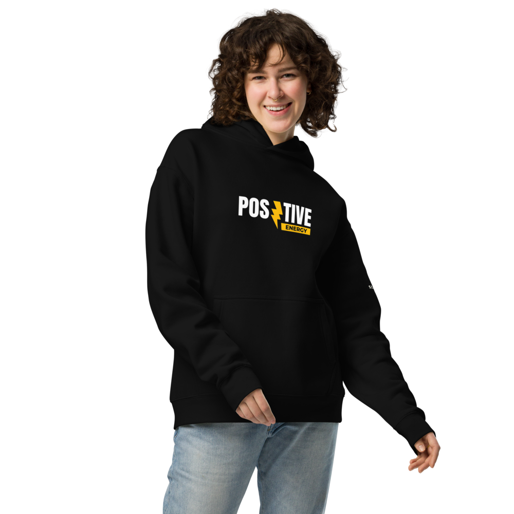 Black Positive Energy Hoodie