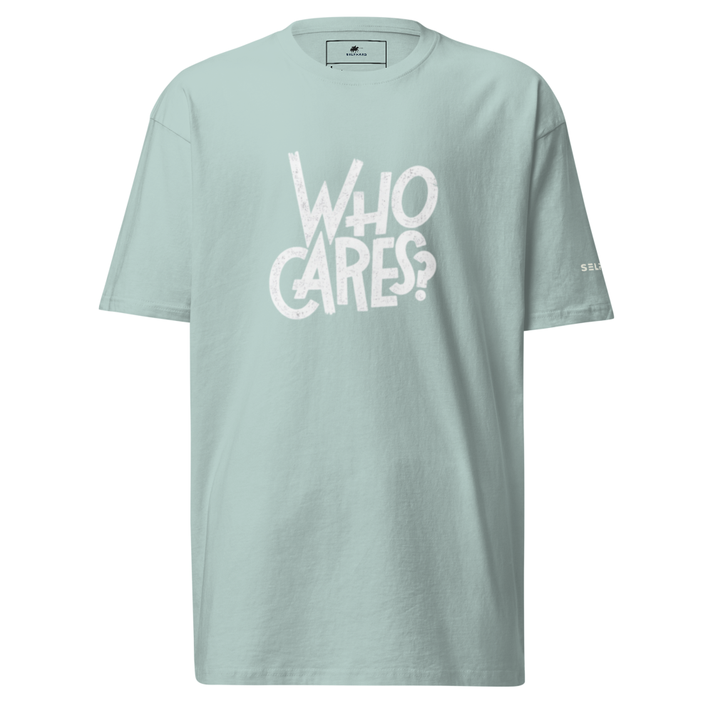 Olive Who Cares Tee