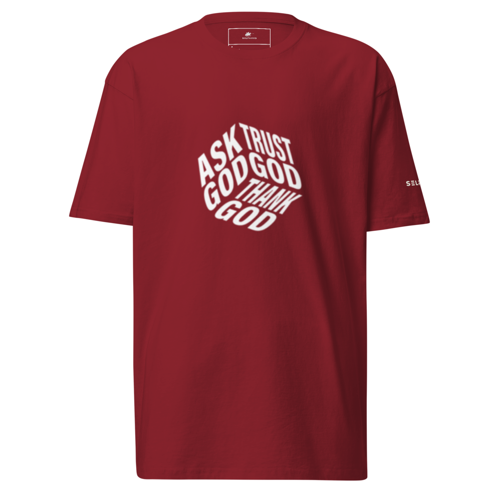Maroon Trust God Tee
