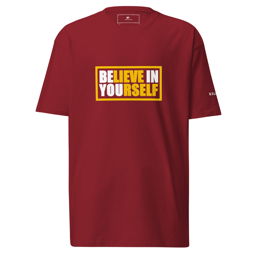 Maroon Believe in You Tee