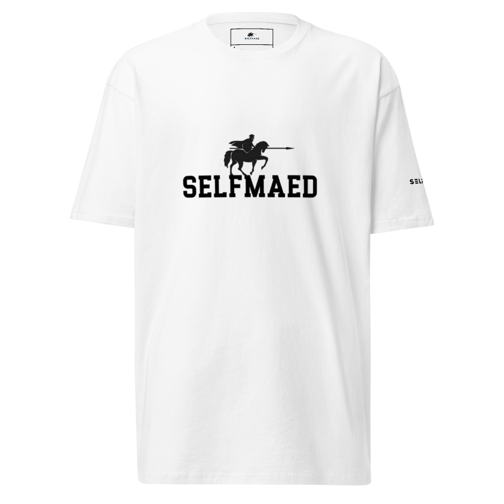 Selfmaed White Premium Tee
