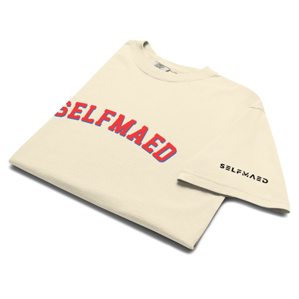 Selfmaed Beige Essential Tee