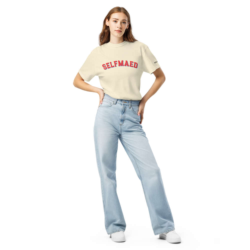 Selfmaed Beige Essential Tee